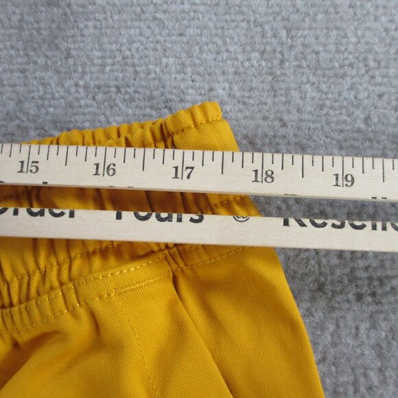 Gymshark Rest Day Woven Shorts Mens XL Burnt Yellow Belted Stretch Training NWT - Picture 5 of 10